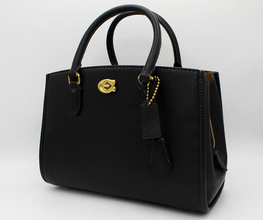 Coach Brooke Carryall 28 in Brass/Black