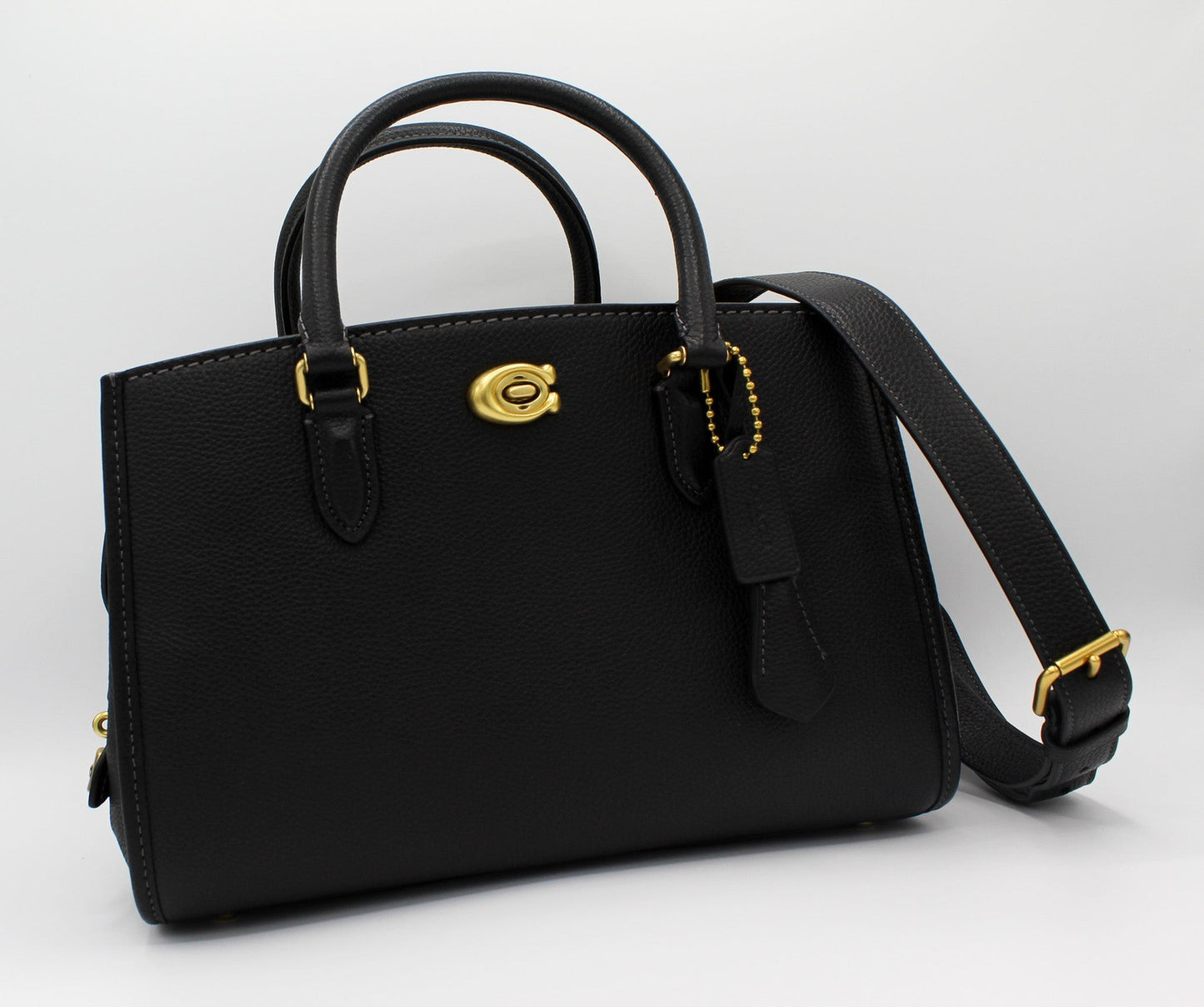 Coach Brooke Carryall 28 in Brass/Black