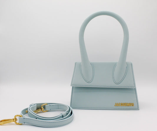 Jacquemus Le Chiquito Medium in Pale Blue