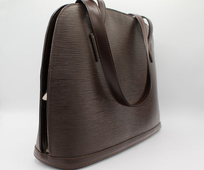 Louis Vuitton Lussac in Brown Epi Leather