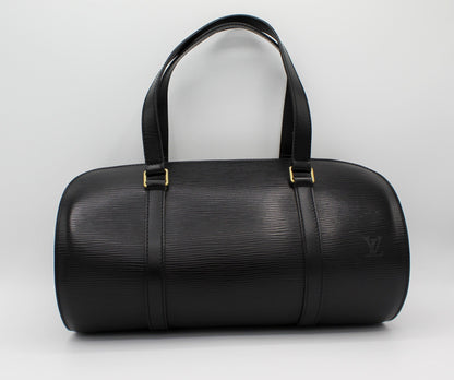 Louis Vuitton Soufflot in Epi Leather Black