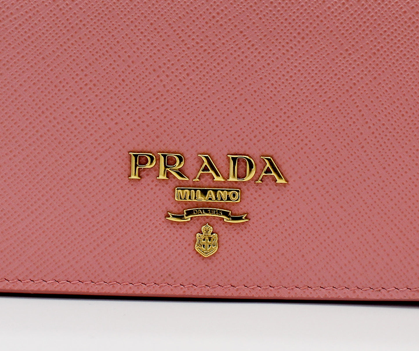 Prada Saffiano Leather Mini Bag - Petal Pink